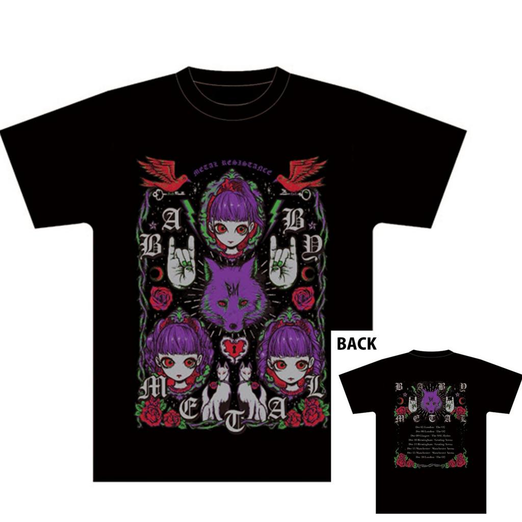 METAL SPIRITS BABYMETAL Band TShirt Cotton Graphic Tee Unisex Unisex Summer Streetwear