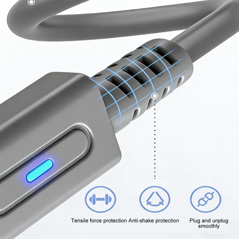 Game Console Power Cord Type C to WiiU Charging Cable 12cm Length Ideal For Continuous Game playing