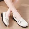 Spring and Autumn Moccasins, Women's Flat Shoes, Women's Single Shoes, Soft-soled Non-slip Work Shoes, Versatile Casual Shoes