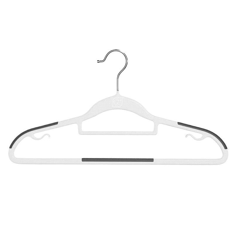 Extra Thick Non-Slip Metal Clothes Hanger for Balcony Storage