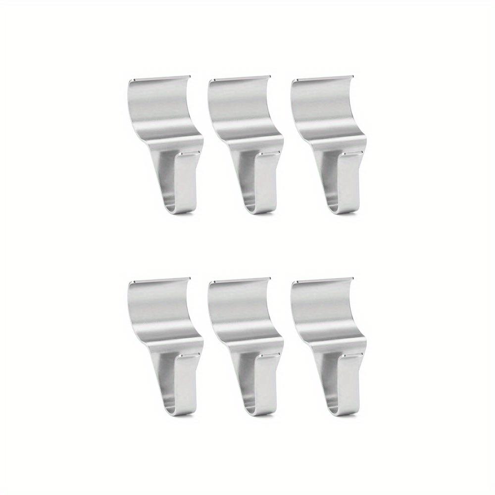 

6/10 шт. крючки для винилового сайдинга, сверхпрочные вешалки для винилового сайдинга из нержавеющей стали, низкопрофильные зажимы для сайдинга без отверстий 6pcs