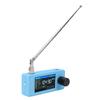 Mini Radio Receiver 1.9 Inch IPS Color Screen Portable AM FM LSB USB All Band Receiver for Travel Hiking Camping
