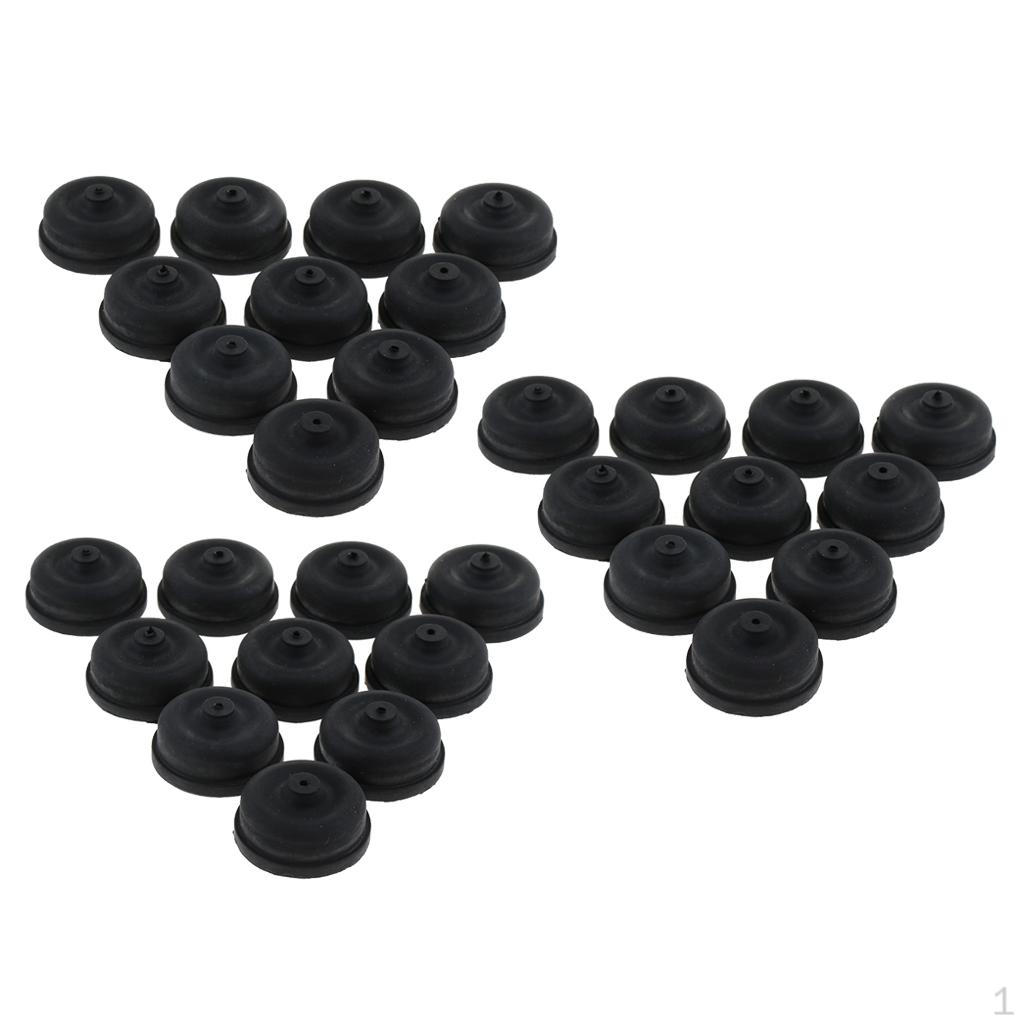 30 Pieces Aquarium Pump Replacement Parts Diaphragm