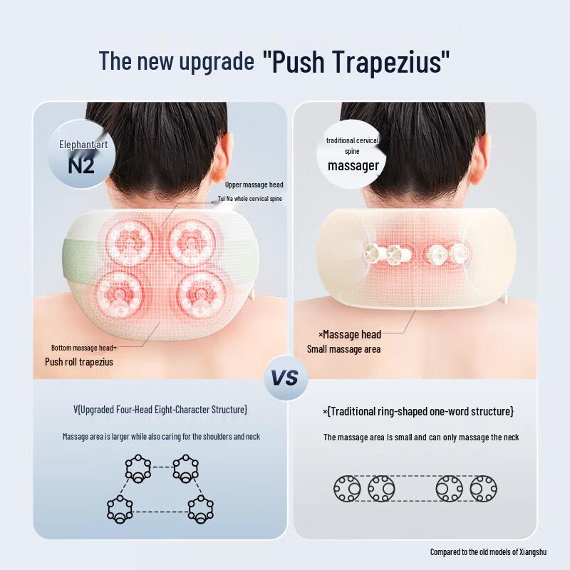 SIAASOO U-Pillow Neck Massager CN Plug (adapter Included)