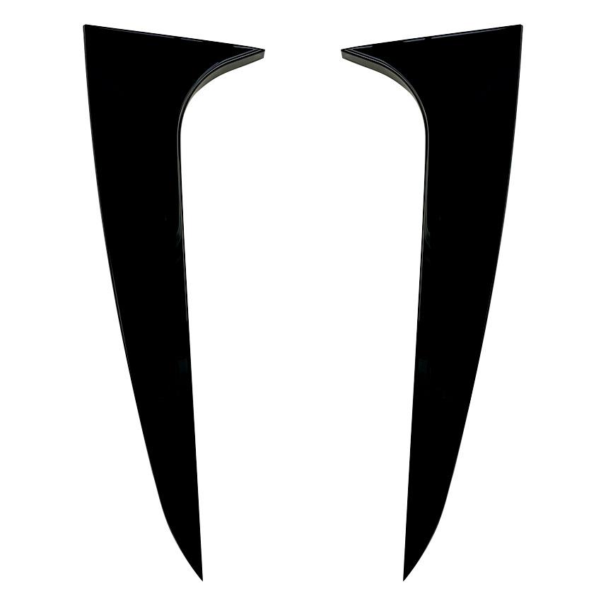 

Задний спойлер, крыло, боковое, 1 пара, глянцевый черный, подходит для BMW X4 G02 2019 2020 2024 2024, зеркало заднего вида, внешние детали