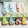 1PC Sheep Keychain Pendant Couple Car Bag Key Ring Pendant