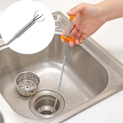 80c Handwerkzeug Rohrentstopfer Lange Reichweite Kralle Aufheben Enge Biegung Kurve Greiferwerkzeug Haarreinigungswerkzeug Abfluss Kanalisation Bagger Rohrleitung