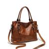 Einfache Retro-Tragetasche 2025 Neu Großvolumige Textur Handtasche Mode All-Match Damen Schulter-Umhängetasche