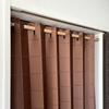 Noren Kobo Accordion Solid 95cm Wide X 200cm Product Number 98110 Curtain, Insulated, Heat-Shielding, Flip-Up Curtain, Simple, Color, Heat-Shielding,