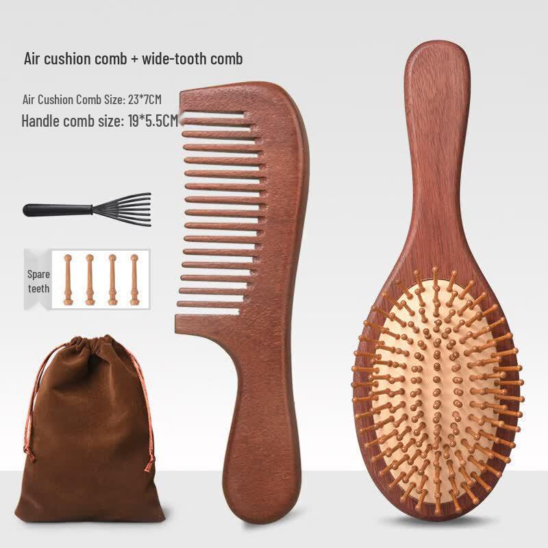 LIEI Sandalwood Air Cushion Massage Comb