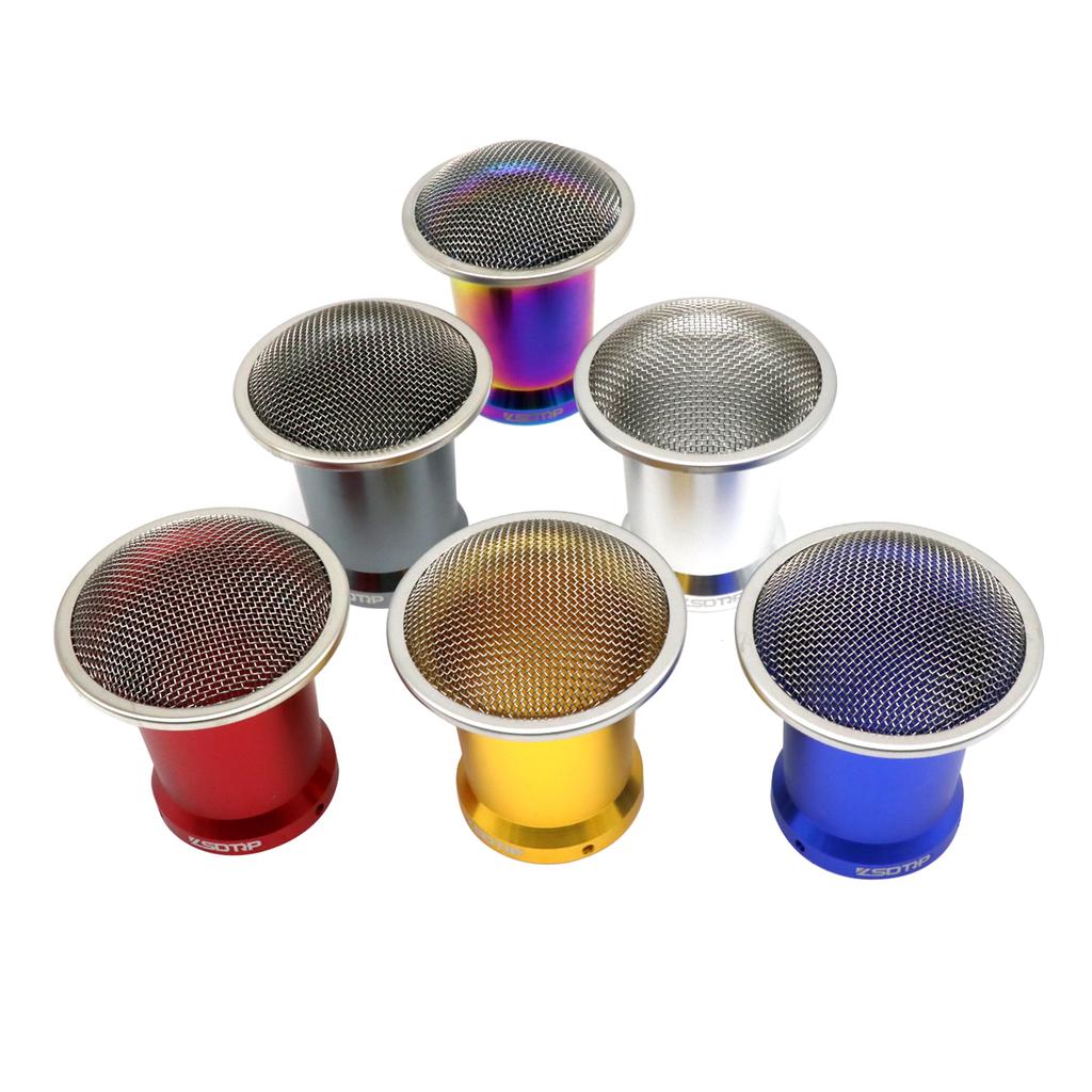 ZSDTRP Motorcycle PWK Carburetor 50mm 55mm Velocity Stack Net Long Air Filter Cup