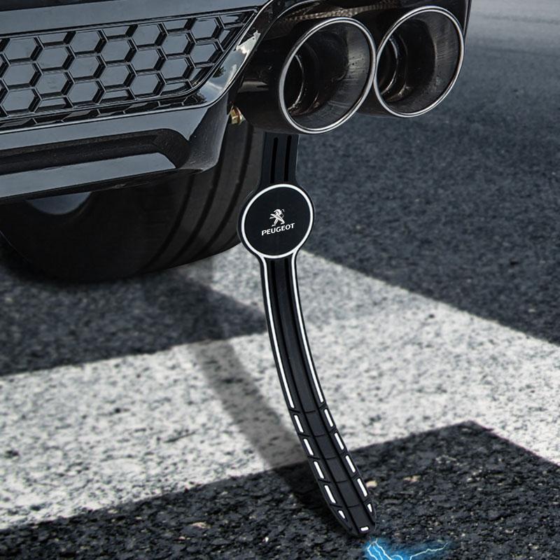 1Pcs Car Anti-static Belt Grounding Car Safety Driving Tools For Peugeot 308 408 508 RCZ 208 3008 2008 206 207 108 406 407 408 206 207 208 306 307