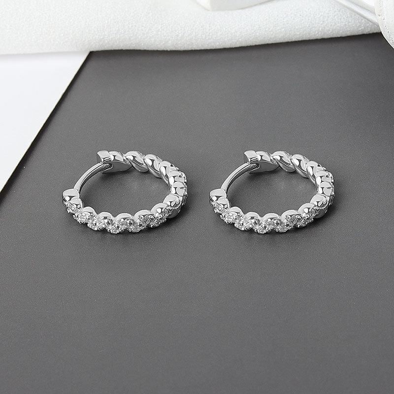Lindon Copper Alloy Zircon Earrings Drop Earrings For Women Wedding Party Gifts