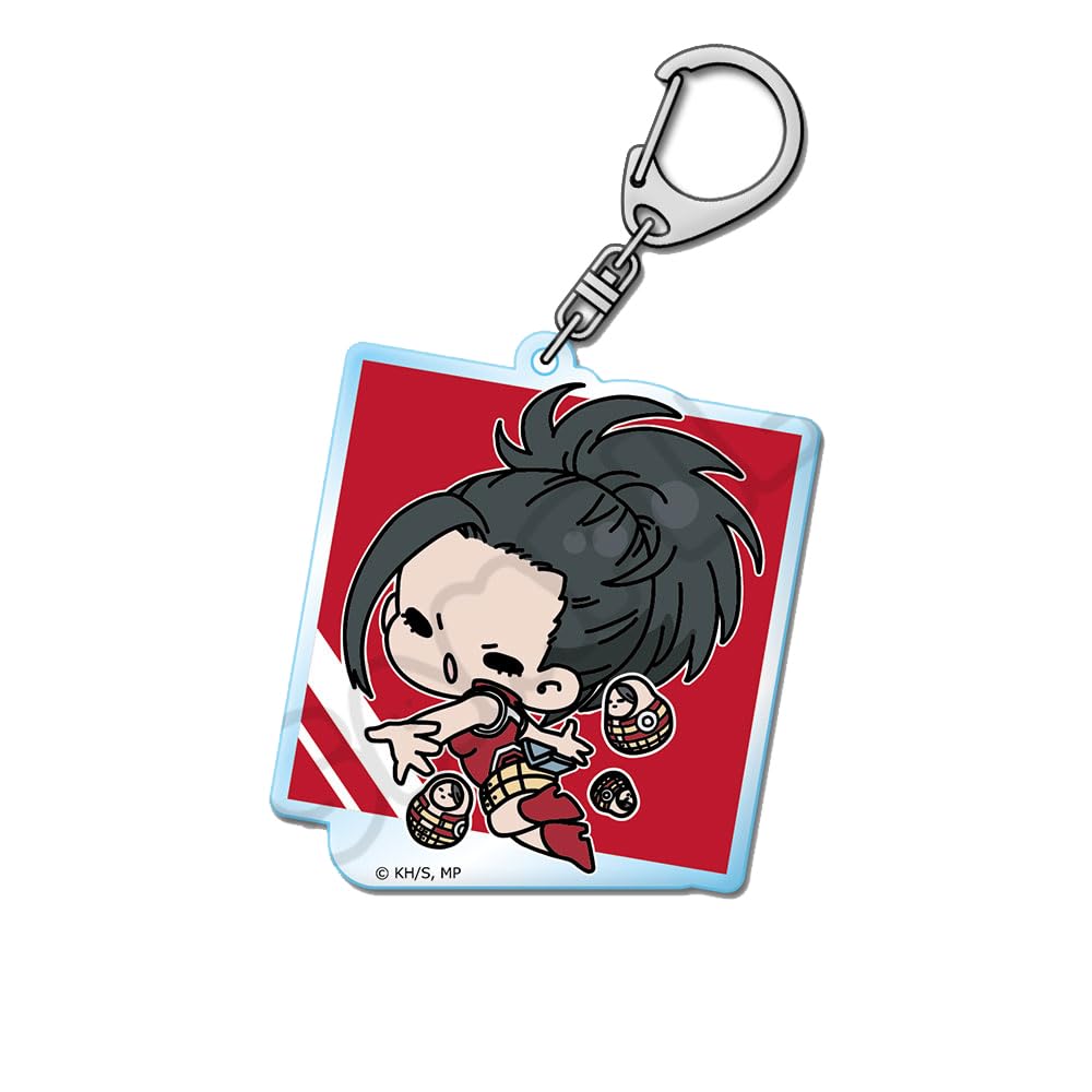 TV anime Hero 1st Acrylic Keychain M B "My Academia" [Yaoyorozu Momo] Everyone's Mochocho!