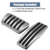 Pack of 2 For Buick LaCrosse 10-16 Brake Pedal Pad Gas Accelerator Pedal Cover