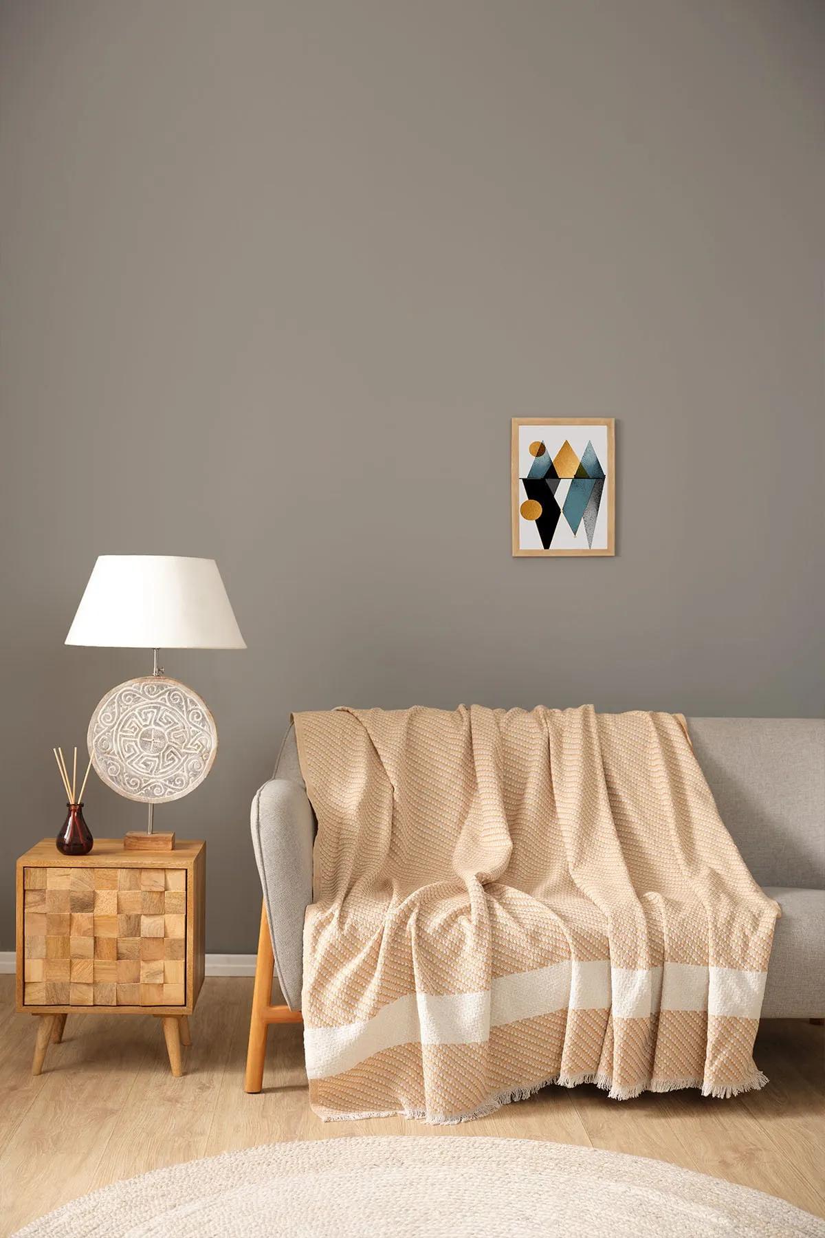 

Karaca Wilma Bej Koltuk Örtüsü 170x210 Cm