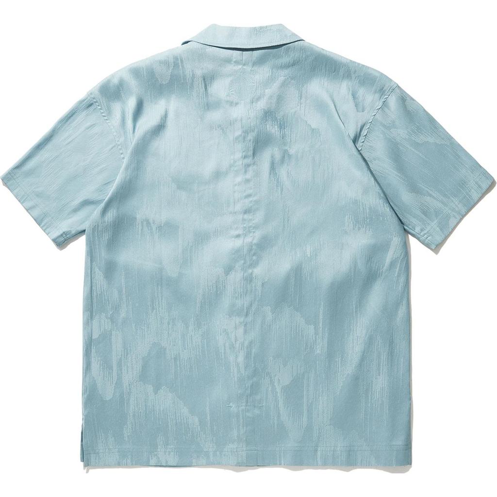 Li Ning X Jackie Chan Collaboration Série Kung Fu Couleur Unie Polo Simple Boutonnage Homme chemises Vert Œil de Poisson ASHU033-1