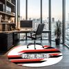 Bayer Leverkusen Printed Round Rug Carpet Chair Rug Area Rug Entryway Doormats,for Office Chair Living Room Bedroom Kitchen Room.