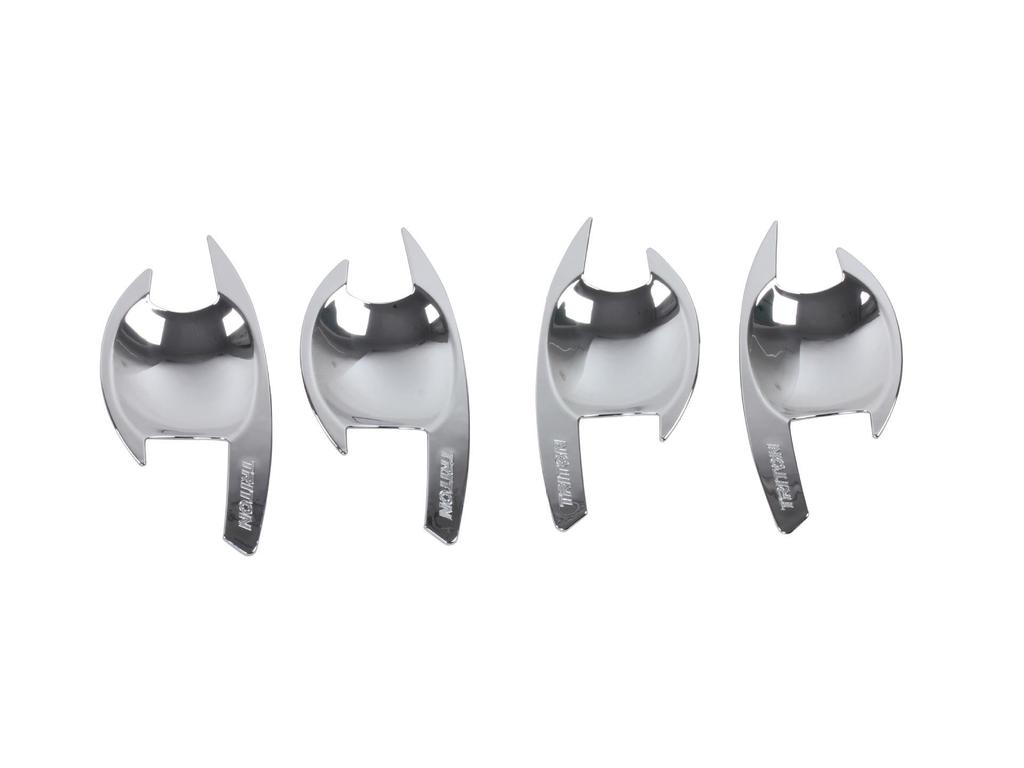 2015 L200/Triton ABS Гальванизированный Набор дверных чаш - 4 штуки Декоративная накладка