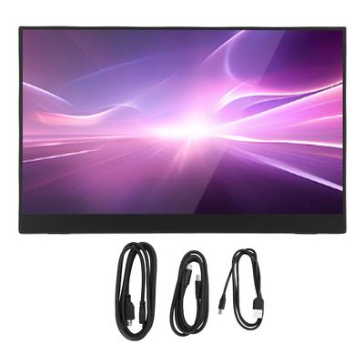15.6in Computer Display 1080P 120HZ Refreshing Rate 2 Speaker HD Display Interface Computer Screen for Tablet PC