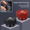 pzkem4 Car Cigarette Lighter Dustproof Plug Cover No Smoking Fire Button Cap For BMW 1 3 5 7 series X1 X2 X3 X5 X6 G30 G20 G11 G12 F40