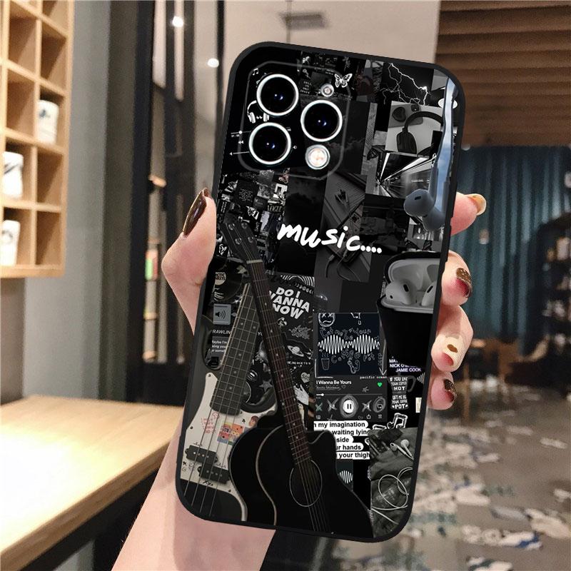 Love Music Phone Case For iphone 17 Pro Max 17 Pro Air 16 15 14 13 Pro Max 15 16 Pro 15Plus