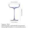 CRISON CT2702 Crystal Glass Coupe Champagne Cup Wedding Party Cocktail Glassware Clear Lead-Free Bar Drinkware