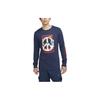 New Nike T Shirt Men's Midnight Marine DZ2700-410