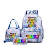 Rhythm box sprunki peripheral schoolbag boys and girls schoolbag primary school junior high school students backpack D
