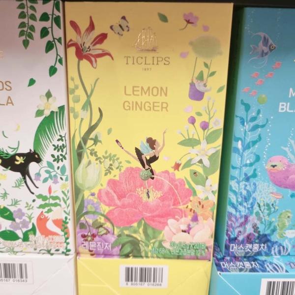 T-clips Lemon Ginger Tea 1.5g x 20