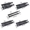 1Pair Soft Close Drawer Track Rail Cold Rolled Steel Buffer Drawer Slides Hydraulic Damping Buffer Furniture Hardware