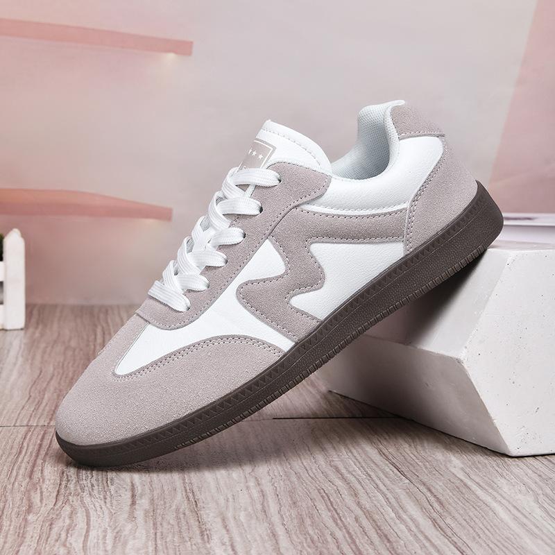 Board shoes new autumn flat-bottomed retro casual shoes T-head shoes couple German training shoes