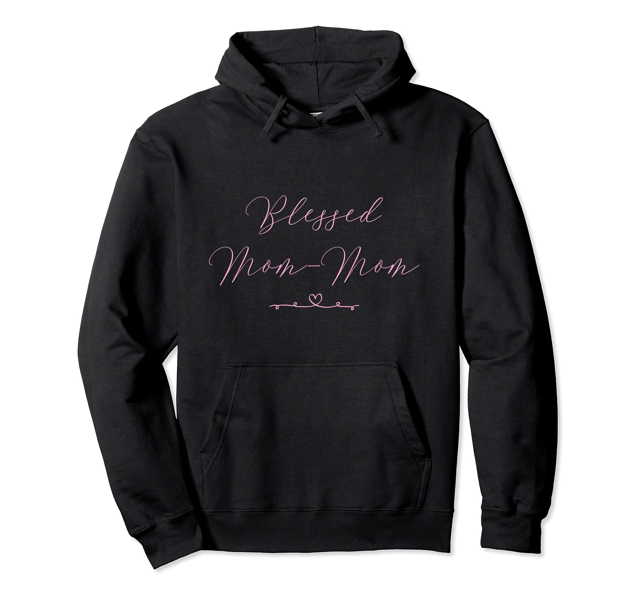

Blessed Hoodie Mom-Mom чёрный