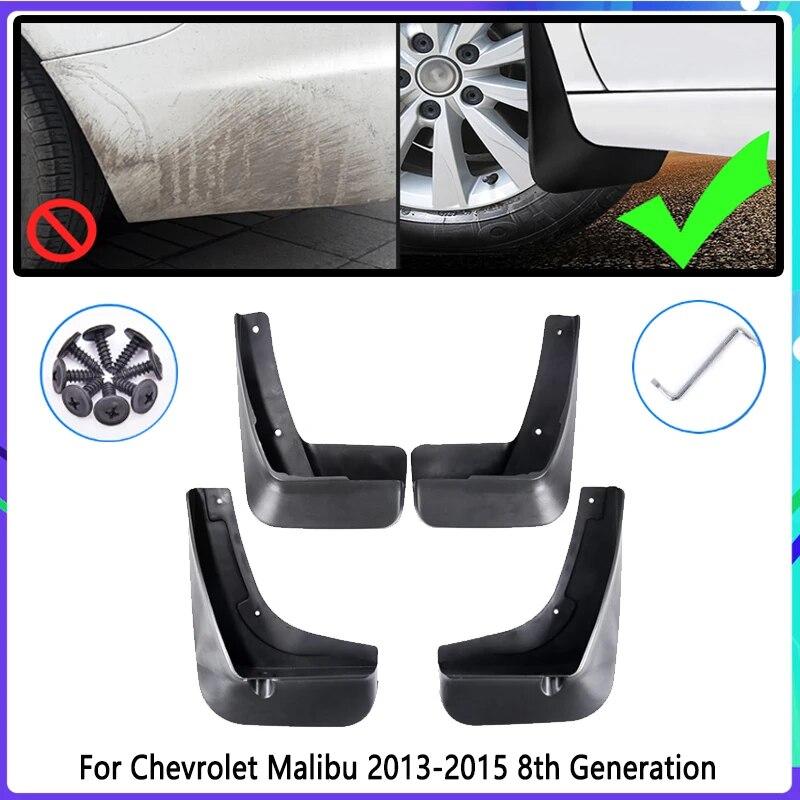 4 PCS Car Mud Flaps for Chevrolet Malibu 2013 2014 2015  Mudguard Splash Guards Fender Mudflaps Auto Accessories
