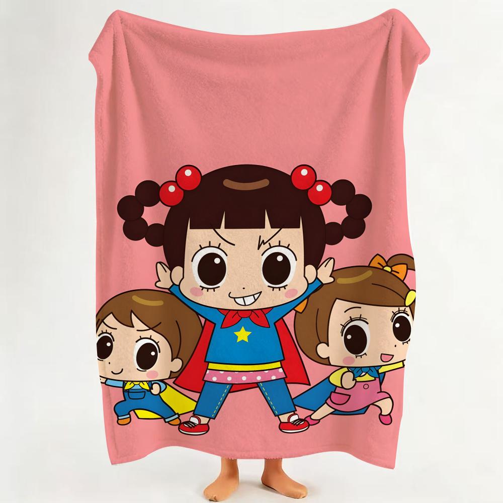 

cartoon H Hello J Jadoo Throw Flannel Throw Blanket Suitable for Sofa Living Room Bedroom 75cmx90cm