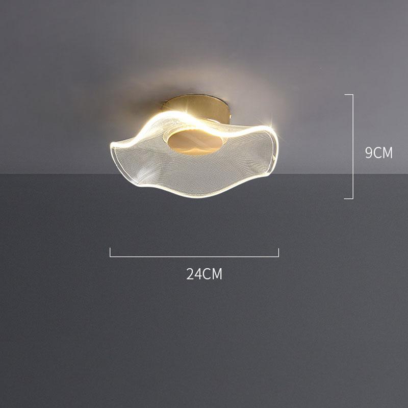 Crystal LED Ceiling Light Indoor Lighting Stairs Corridor Corridor Aisle Stairs Kitchen Dining Tables Decorative Ceiling Lamps