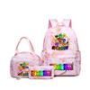 Rhythm box sprunki peripheral schoolbag boys and girls schoolbag primary school junior high school students backpack D