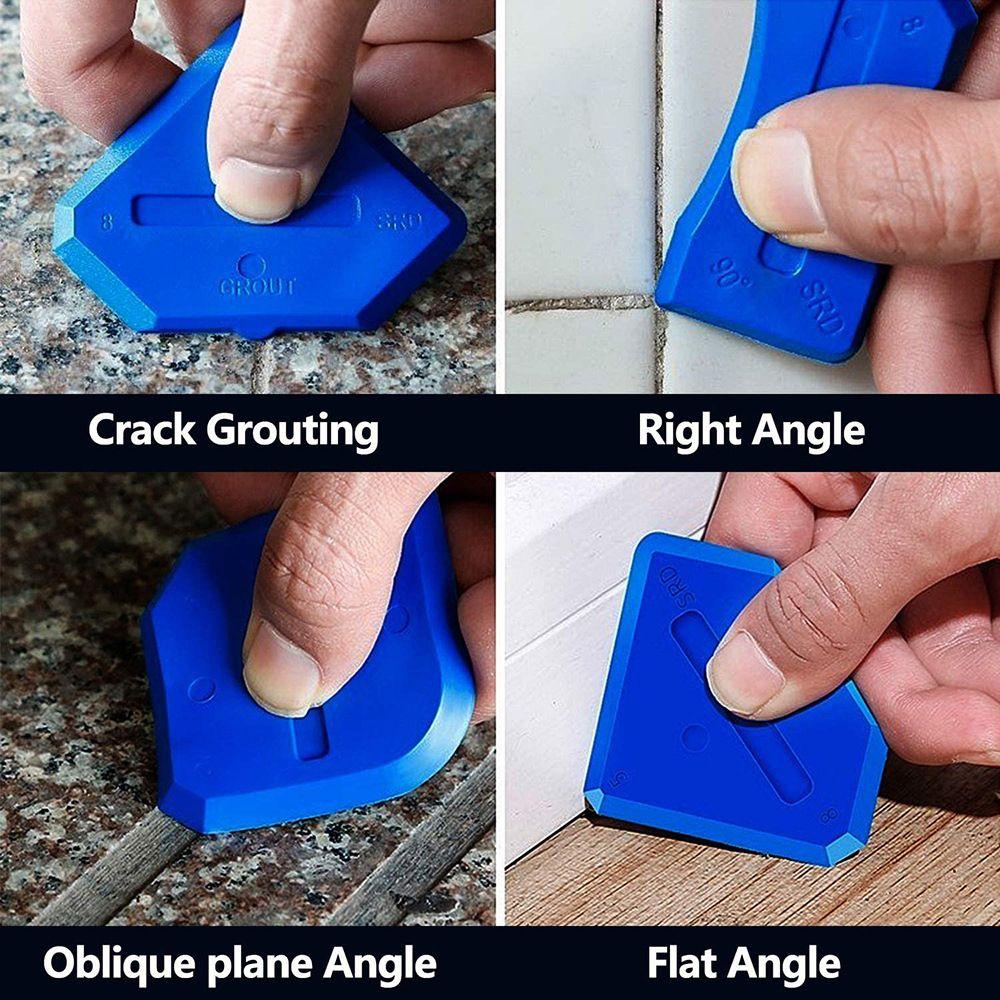 Wear-resisting Silicone Caulk Removal Tool Cement Scraper Sealant Spreader Grout Applicator