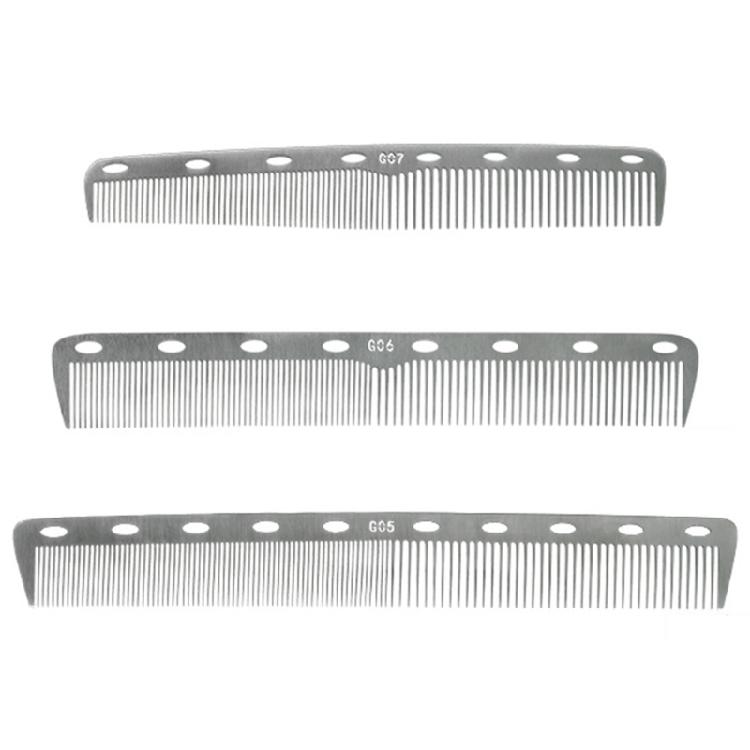 Carbon Steel Hair Cutting Tool Hairdressing Fine Tooth Combs for All Hair Types