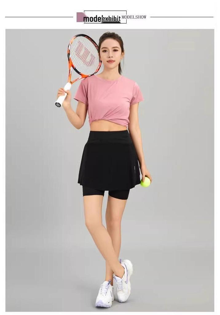 Women's Quick-Dry Sports Skirt: For Badminton, Tennis, Yoga, Running