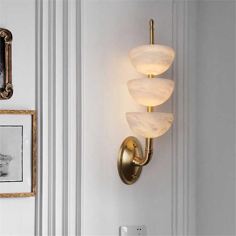 Modern New LED Wall Lamp Exquisite Bedroom Bedside Lamp Living Room Dining Room Villa Decorative Lighting