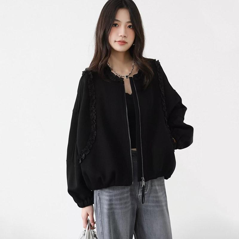 long sleeve Plus size Cotton jaket causal loose spring autumn women Jacket Coat