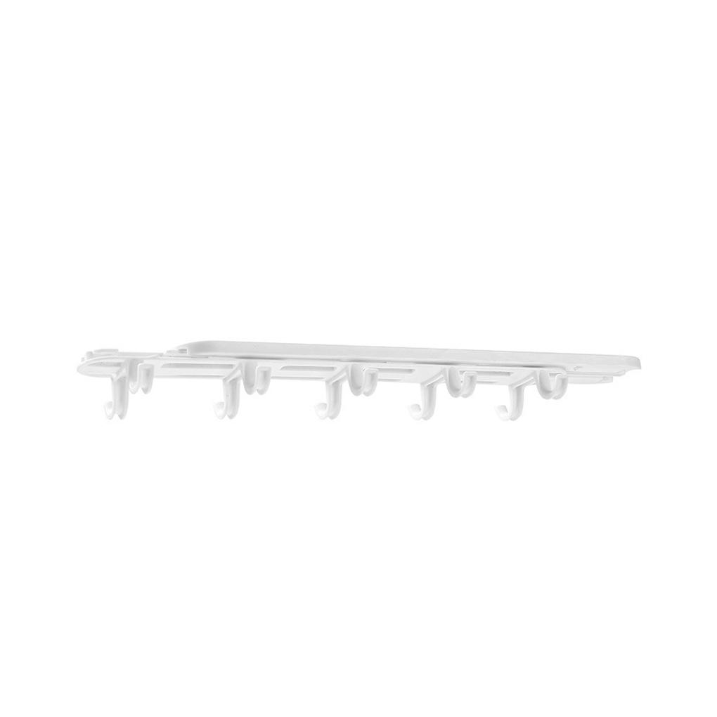 

Storage Rack Hanging Hook Wall Holder Multipurpose Fine Workmanship Puncture-free Long-lasting Bathroom Home Supplies
