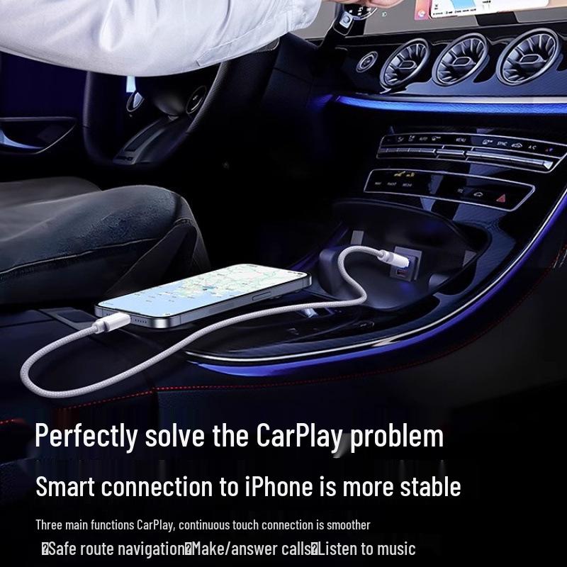 Fast Charging Braided Data Cable for Huawei & iPhone 15/15 Pro Max, PD 20W