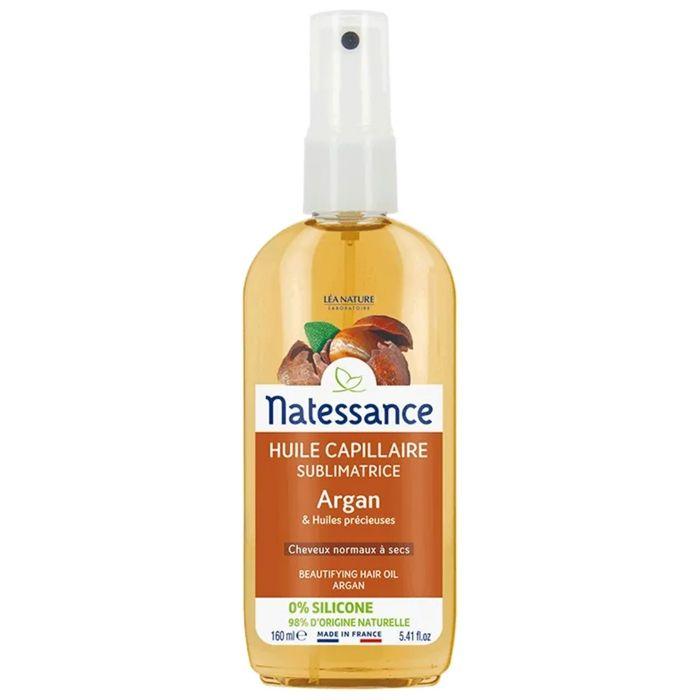 Argan Haar Schönheitsöl - NATESSANCE - 160ml - Glanz, Nährung, Schutz