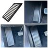For Tesla Model 3 2017-2022 LHD Dead Pedal Cover Footrest Pedal Pad Stainless Steel Left Hand Drive Style Accessories