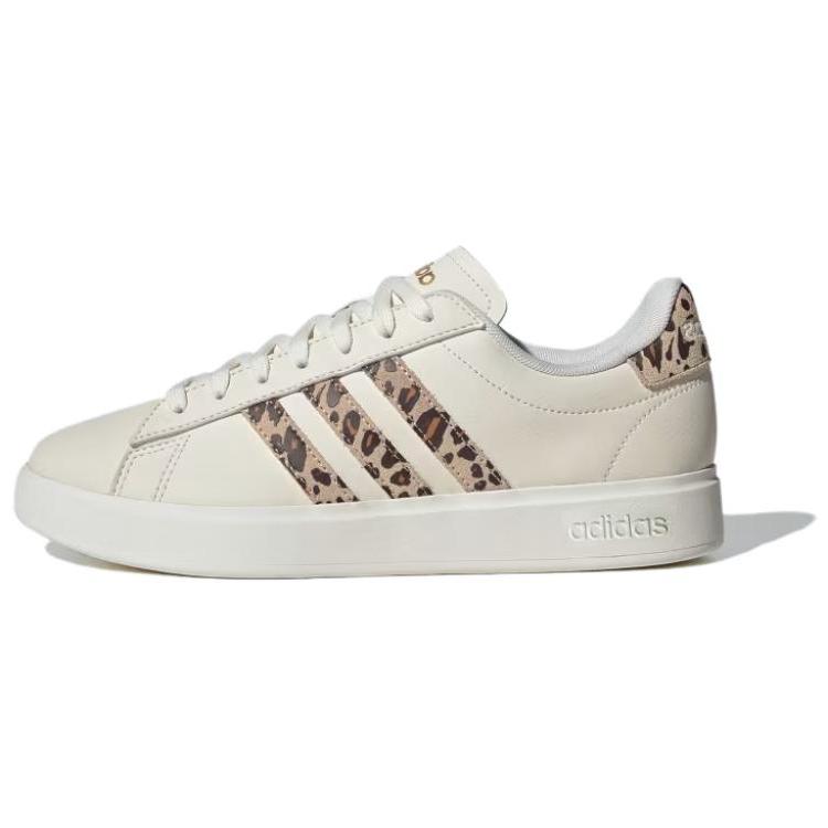 

Adidas Grand Court 2.0 Magic Beige Leopard женские кроссовки кремовые с оттенком белого матово-золотые IH7761 39⅓