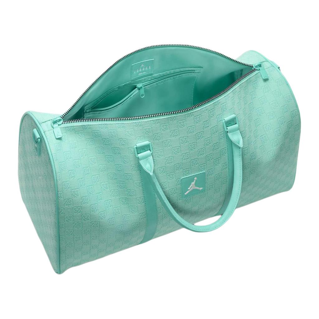 Jordan Monogram 40L Duffle Bag Emerald Rise Unisex Streetwear LM0759-E8G