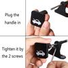 Hood Latch Release Handle Replacement for 1997 to 2006 from 2003 to 2011 Black