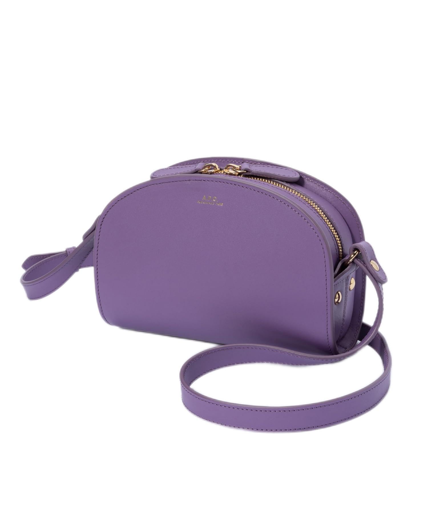 

Shoulder Bag Sac Mini MAUVE [Apace] PXAWV-F61392 Demi-Lune Women s [Item]